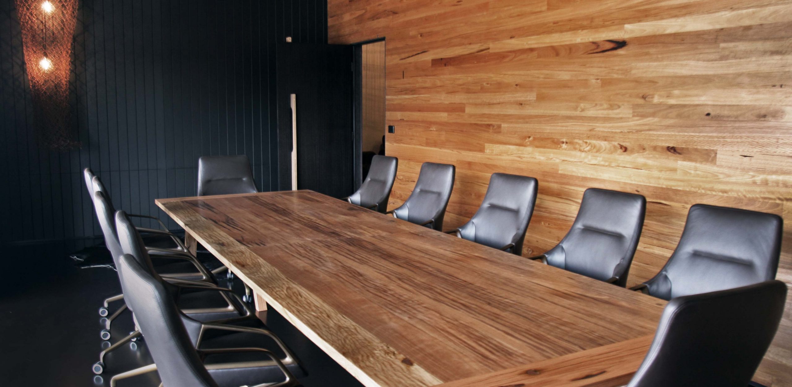 Gold Coast solid wood boardroom table